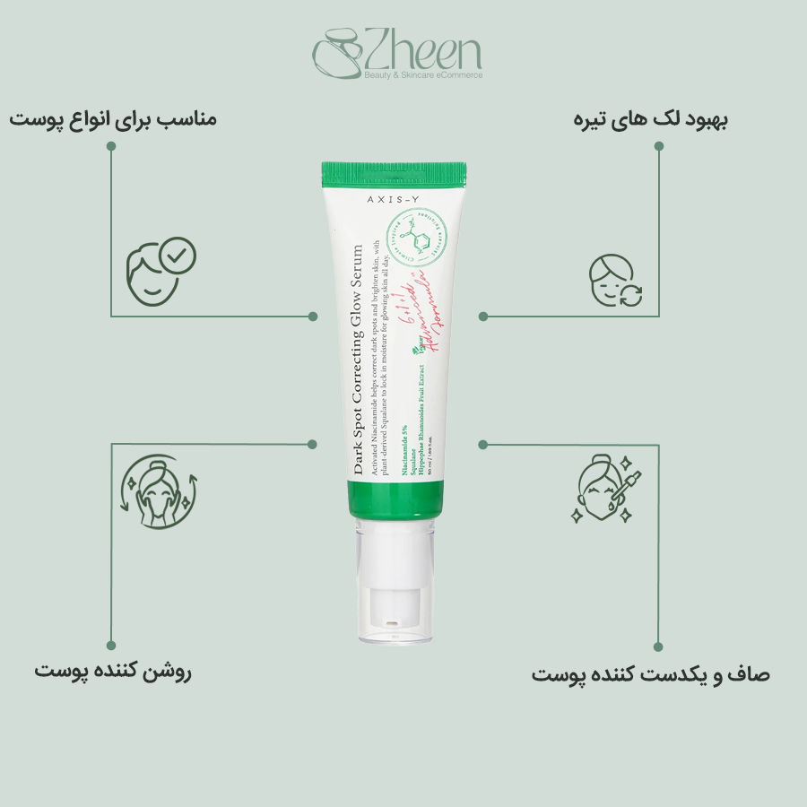 سرم ضد لک و روشن کننده اکسیس وای 50 ml
